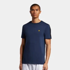 Lyle And Scott Sleeve Tape Crew