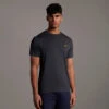 Lyle And Scott Sleeve Tape Stretch Tee