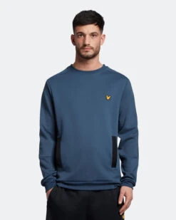 Lyle And Scott Pocket Branded Sweat Crew 2023